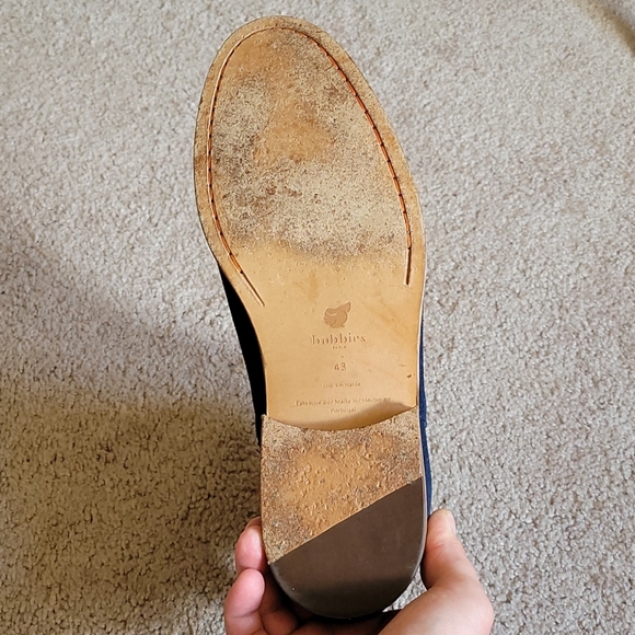 Bobbies L'Horloger Suede Chelsea Boots in Navy - Picture 5 of 7